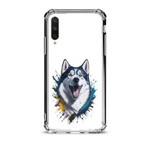 Wolf θήκη διάφανη & σχέδιο  d1021 γιά Xiaomi Mi A3