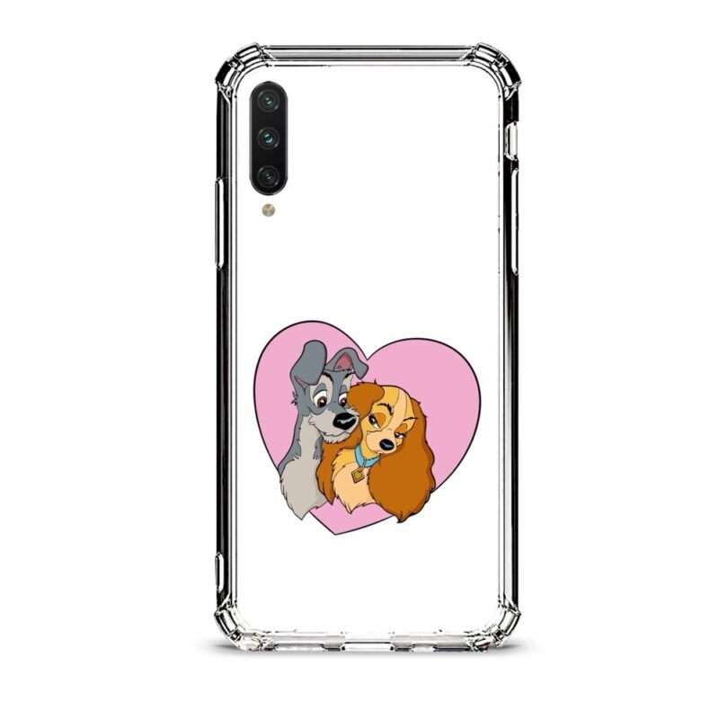 Lady and the Tramp θήκη διάφανη & σχέδιο  d1045 γιά Xiaomi Mi A3