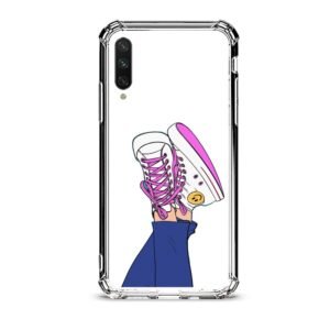 Girl shoes θήκη διάφανη & σχέδιο  d1074 γιά Xiaomi Mi A3