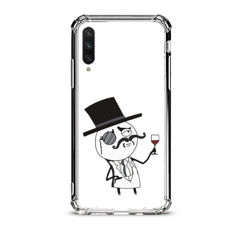 Meme figure θήκη διάφανη & σχέδιο  d1114 γιά Xiaomi Mi A3