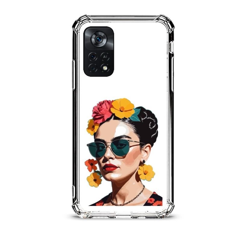Flower woman θήκη διάφανη & σχέδιο  d1044 γιά Xiaomi Poco X4 Pro