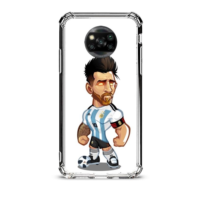 Lionel Messi θήκη διάφανη & σχέδιο  d1000 γιά Xiaomi Poco X3 Pro