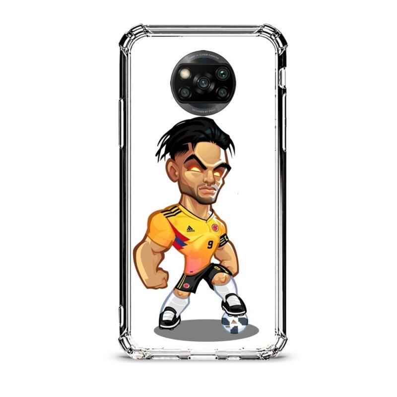 Radamel Falcao θήκη διάφανη & σχέδιο  d1003 γιά Xiaomi Poco X3 Pro