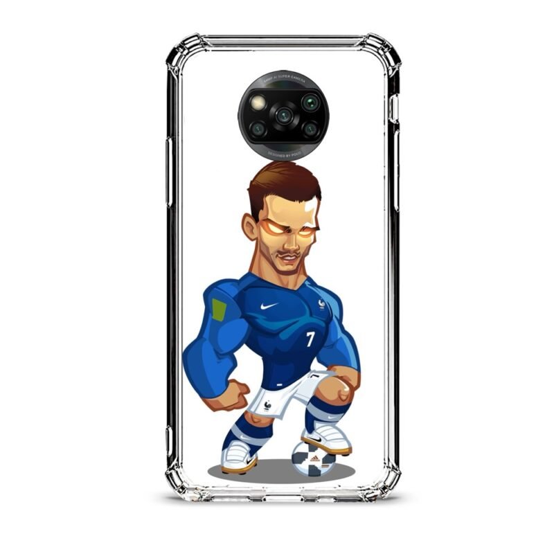 Antoine Griezmann θήκη διάφανη & σχέδιο  d1004 γιά Xiaomi Poco X3 Pro
