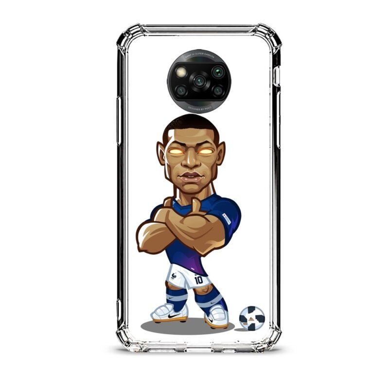 Kylian Mbappe θήκη διάφανη & σχέδιο  d1009 γιά Xiaomi Poco X3 Pro