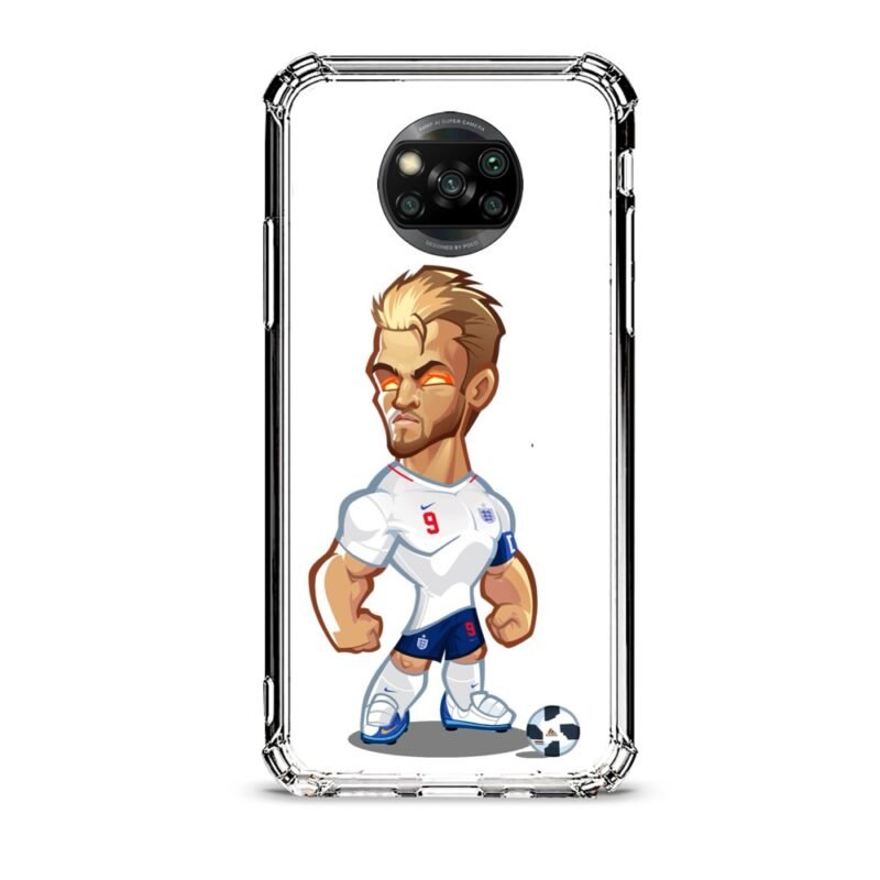 Harry Kane θήκη διάφανη & σχέδιο  d1010 γιά Xiaomi Poco X3 Pro