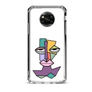 Shape face θήκη διάφανη & σχέδιο  d1026 γιά Xiaomi Poco X3 Pro