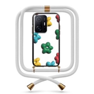 Flower pattern θήκη με κορδόνι & σχέδιο 9854 για Xiaomi Mi 11T/11T Pro/ 11T Pro
