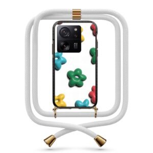 Flower pattern θήκη με κορδόνι & σχέδιο 9854 για Xiaomi Mi 13T/13T Pro
