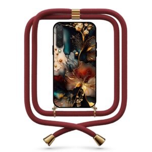 Abstract marble θήκη με κορδόνι & σχέδιο 9773 για Xiaomi Mi 9 Lite
