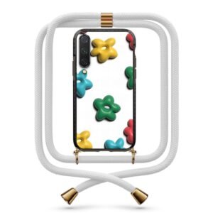 Flower pattern θήκη με κορδόνι & σχέδιο 9854 για Xiaomi Mi 9 Lite