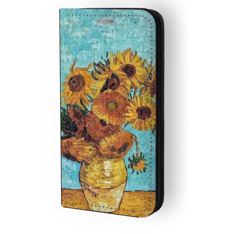 Θήκη book με σχέδιο flower vase 91185 (Samsung A36)