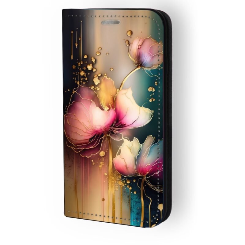 Θήκη book με σχέδιο flowers 9619 (Redmi Note 14 5G)