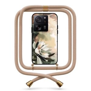Pastel flowers θήκη με κορδόνι & σχέδιο 9774 για Xiaomi Mi 13T/13T Pro