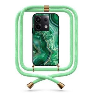 marble texture θήκη με κορδόνι & σχέδιο 9730 για Redmi Note 13 Pro 5G