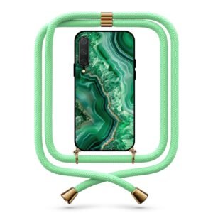 marble texture θήκη με κορδόνι & σχέδιο 9730 για Xiaomi Mi 9 Lite