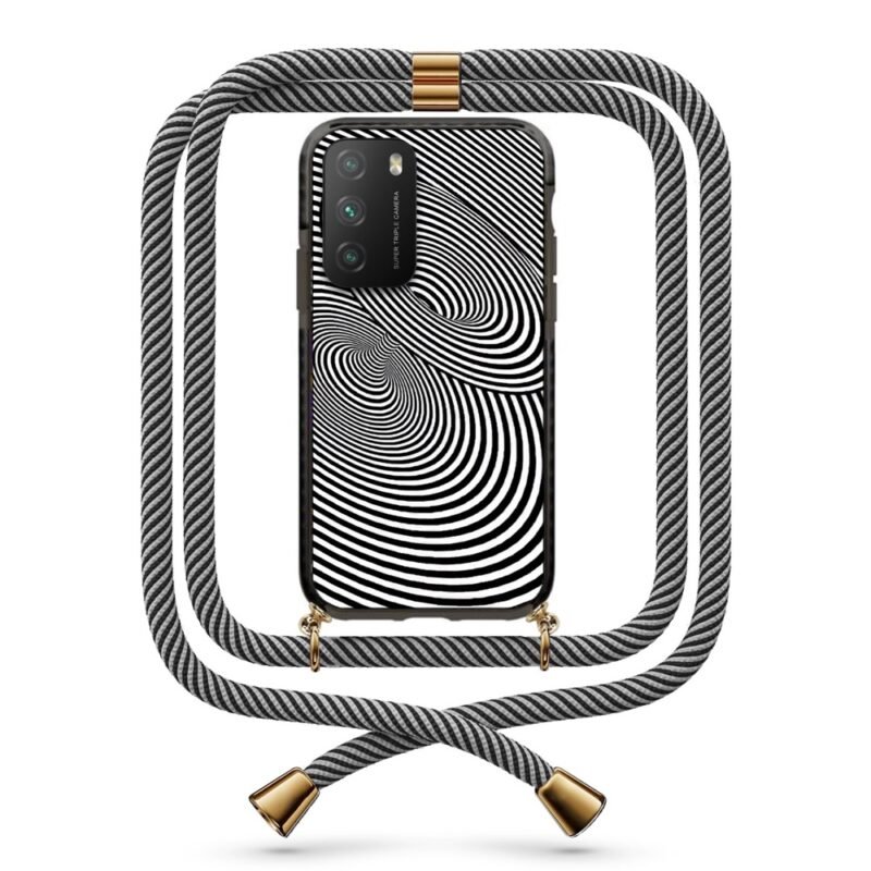 Illusion θήκη με κορδόνι & σχέδιο 9856 για Xiaomi Poco M3