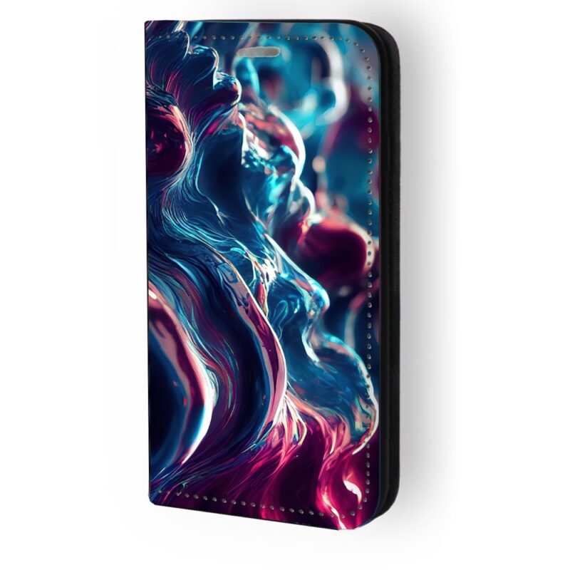 Θήκη book με σχέδιο liquid 91221 (Samsung A36)