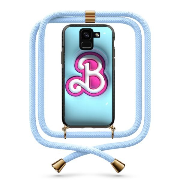 Barbie θήκη με κορδόνι & σχέδιο 9828 για  Galaxy A8 2018