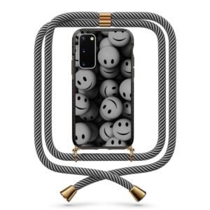 Smiley faces θήκη με κορδόνι & σχέδιο 9859 για  Galaxy s20