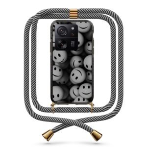 Smiley faces θήκη με κορδόνι & σχέδιο 9859 για Xiaomi Mi 13T/13T Pro