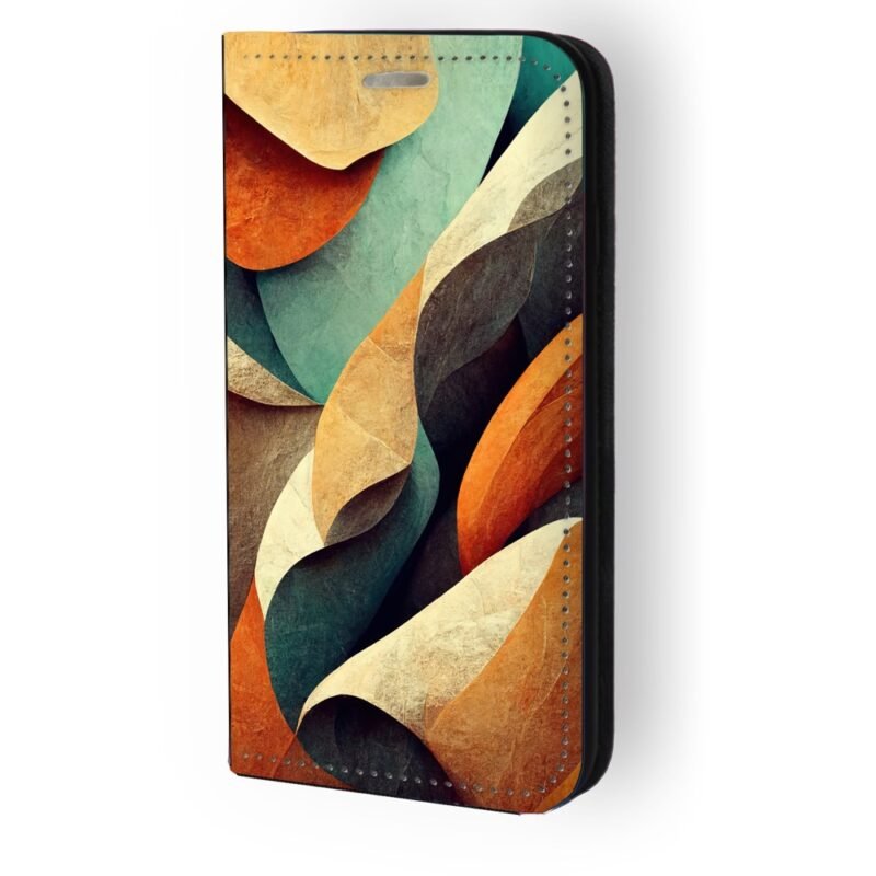 Θήκη book με σχέδιο abstract 91230 (iPhone 16 Plus)