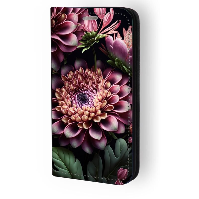 Θήκη book με σχέδιο flowers 91235 (Samsung A36)