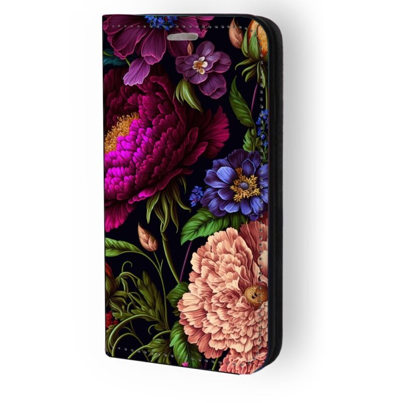 Θήκη book με σχέδιο flowers 91237 (Samsung A36)