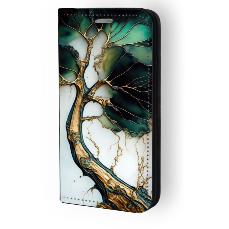 Θήκη book με σχέδιο tree abstract 9624 (Redmi Note 14 5G)