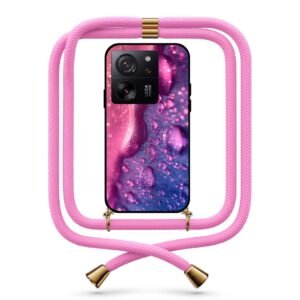 Liquid texture θήκη με κορδόνι & σχέδιο 9779 για Xiaomi Mi 13T/13T Pro