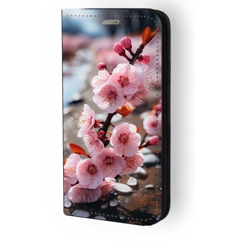 Θήκη book με σχέδιο flowers 91245 (Samsung A36)