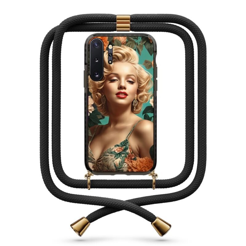 Marylin Monroe θήκη με κορδόνι & σχέδιο 9834 για  Galaxy Note 10 Plus
