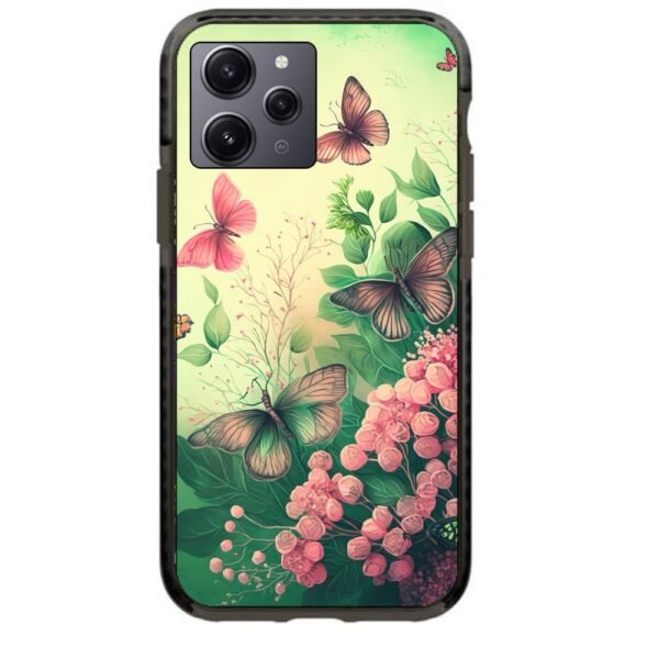 Butterfly flowers θήκη κινητού 91255 γιά Xiaomi Redmi 12