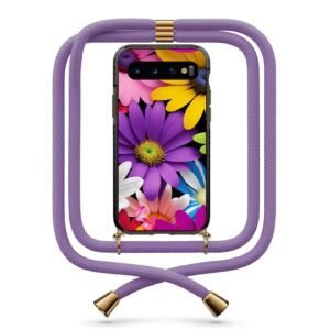 Flowers θήκη με κορδόνι & σχέδιο 9796 για  Galaxy S10