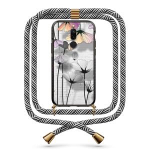 Flowers θήκη με κορδόνι & σχέδιο 9862 για Xiaomi Redmi 8/8A