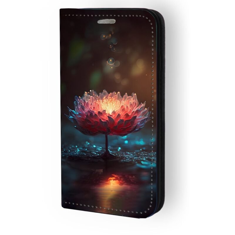 Θήκη book με σχέδιο light flower 91260 (Samsung A36)