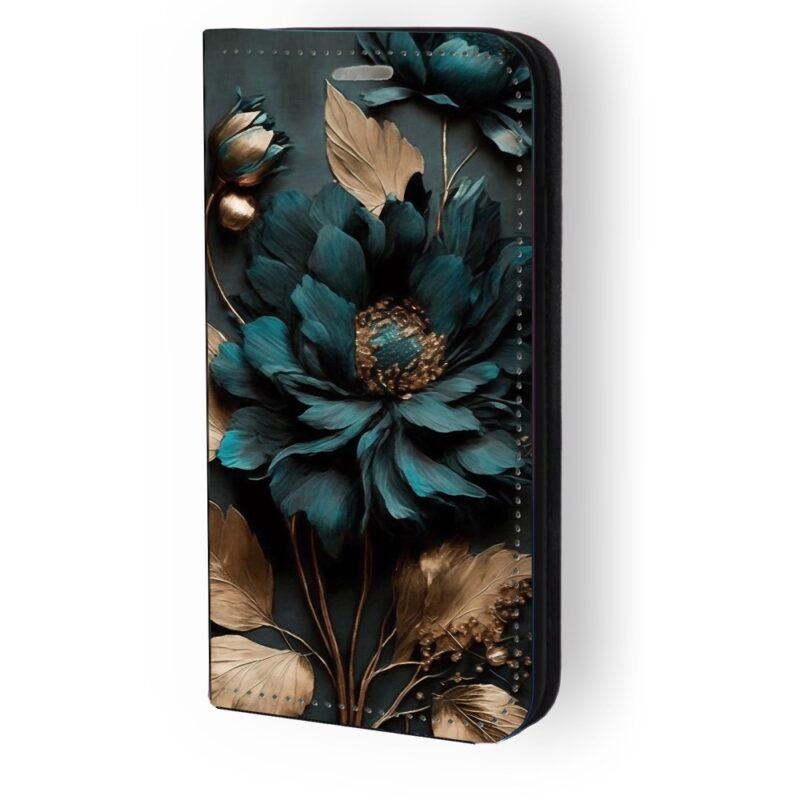 Θήκη book με σχέδιο flowers 91261 (Samsung A36)