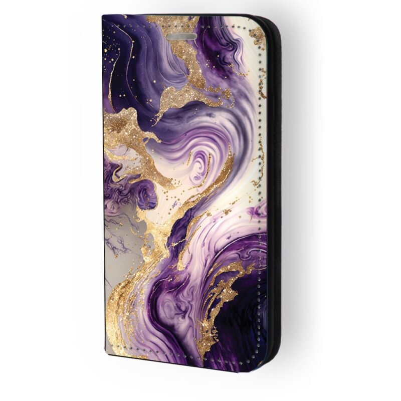 Θήκη book με σχέδιο marble 91266 (Samsung A36)