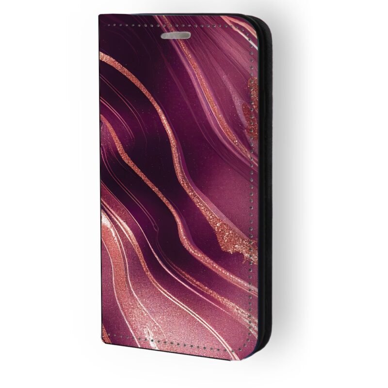 Θήκη book με σχέδιο marble 91267 (iPhone 16 Plus)