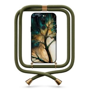 Tree abstract θήκη με κορδόνι & σχέδιο 9782 για Xiaomi Redmi 8/8A