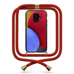 Shapes θήκη με κορδόνι & σχέδιο 9863 για  Galaxy A8 Plus 2018