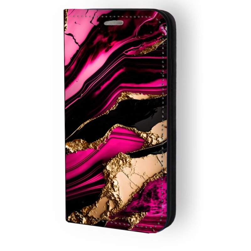 Θήκη book με σχέδιο marble 91272 (Samsung A36)