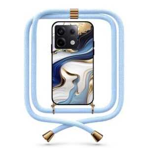 Liquid abstract θήκη με κορδόνι & σχέδιο 9783 για Redmi Note 13 Pro 5G