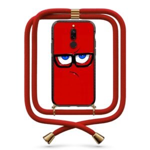 Nerdy face θήκη με κορδόνι & σχέδιο 9865 για Xiaomi Redmi 8/8A