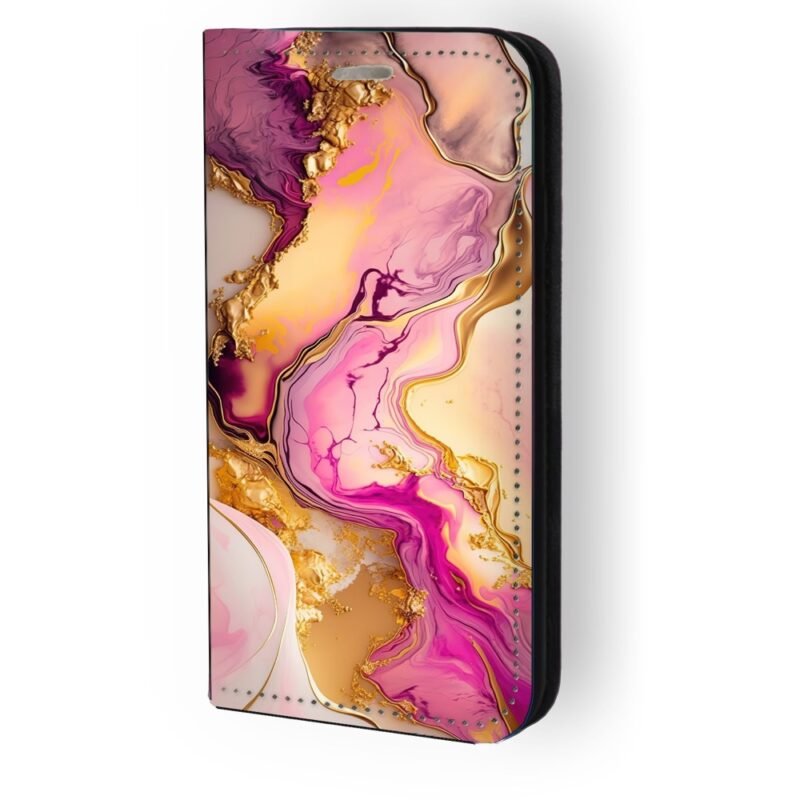 Θήκη book με σχέδιο marble 91290 (Samsung A36)