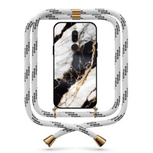 Marble θήκη με κορδόνι & σχέδιο 9785 για Xiaomi Redmi 8/8A