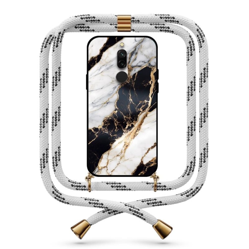 Marble θήκη με κορδόνι & σχέδιο 9785 για Xiaomi Redmi 8/8A