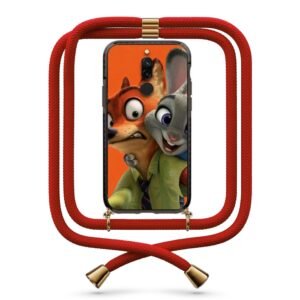Buddies θήκη με κορδόνι & σχέδιο 9866 για Xiaomi Redmi 8/8A