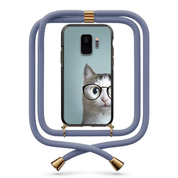 Cat glasses θήκη με κορδόνι & σχέδιο 9868 για  Galaxy S9 Plus