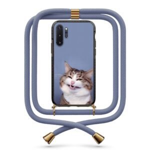 Strange cat θήκη με κορδόνι & σχέδιο 9869 για  Galaxy Note 10 Plus